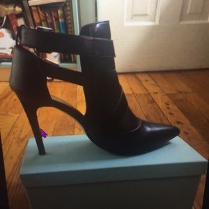 Zara black high heels
